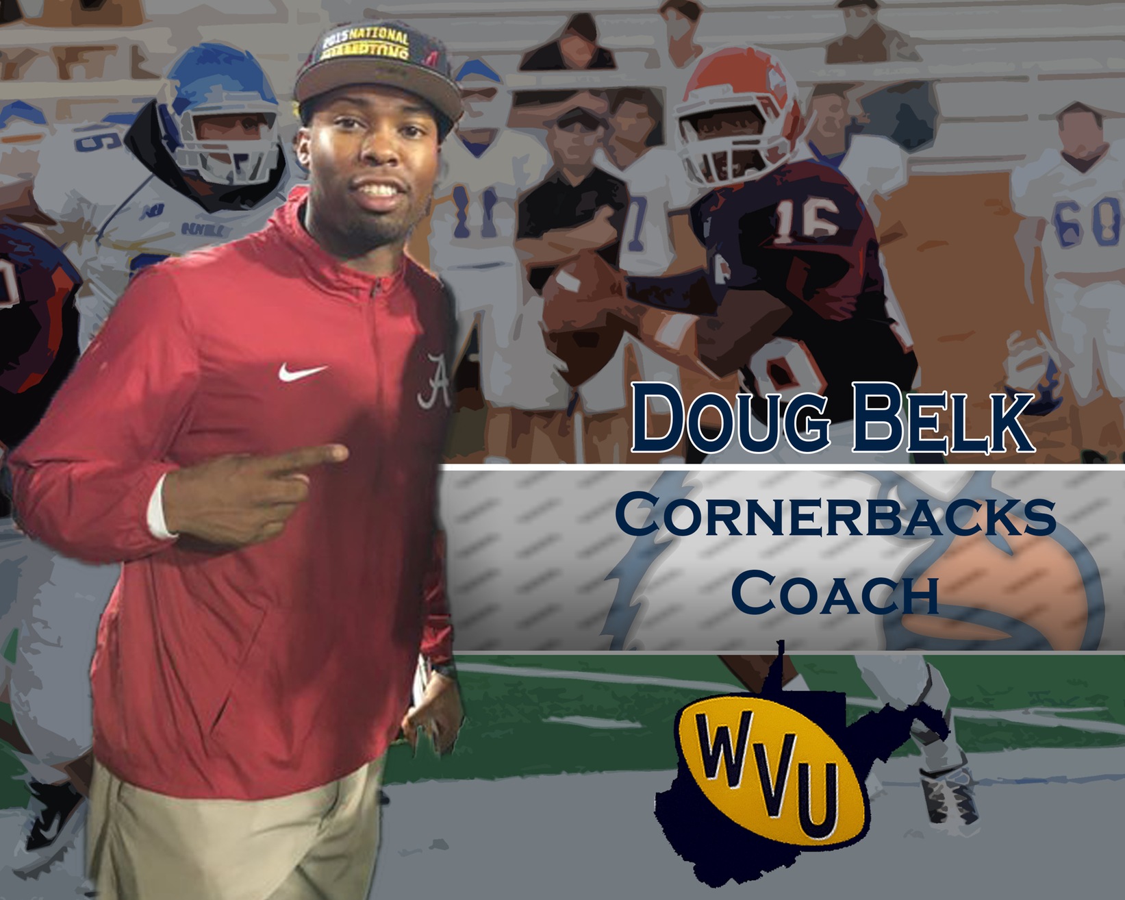C-N football alum Belk makes D1 move as corners coach