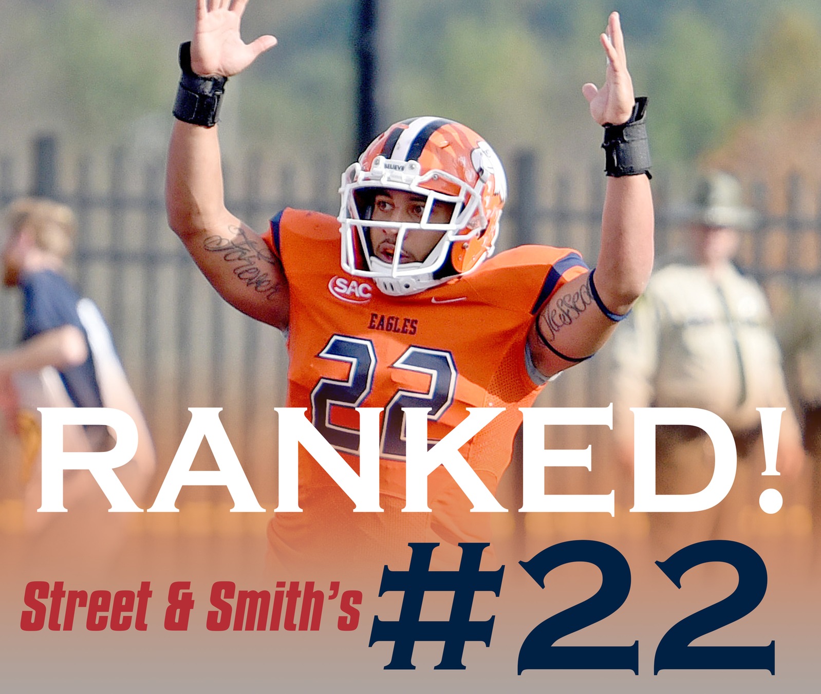 Street & Smith slots C-N football 22nd in preseason poll