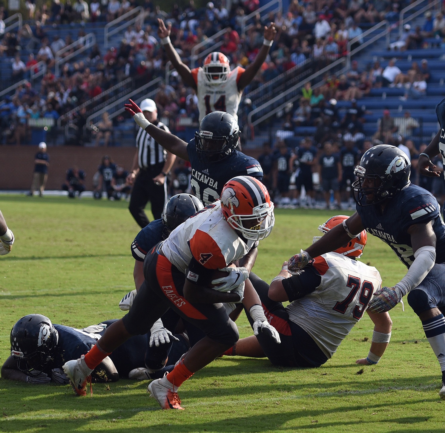 Eagles take 33-30 instant classic from Indians in overtime