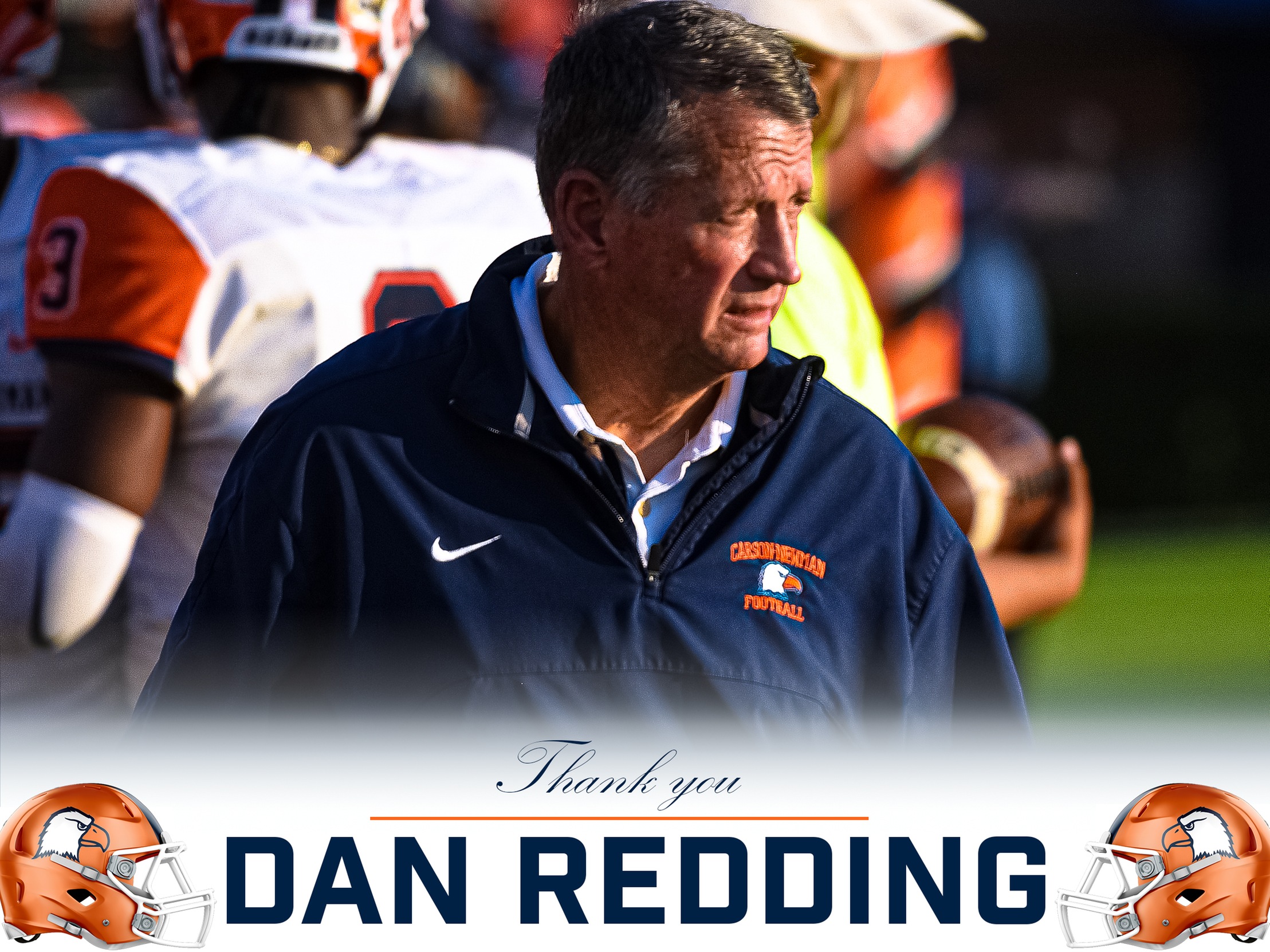 After nearly three decades, C-N assistant Dan Redding hangs up grey sweats