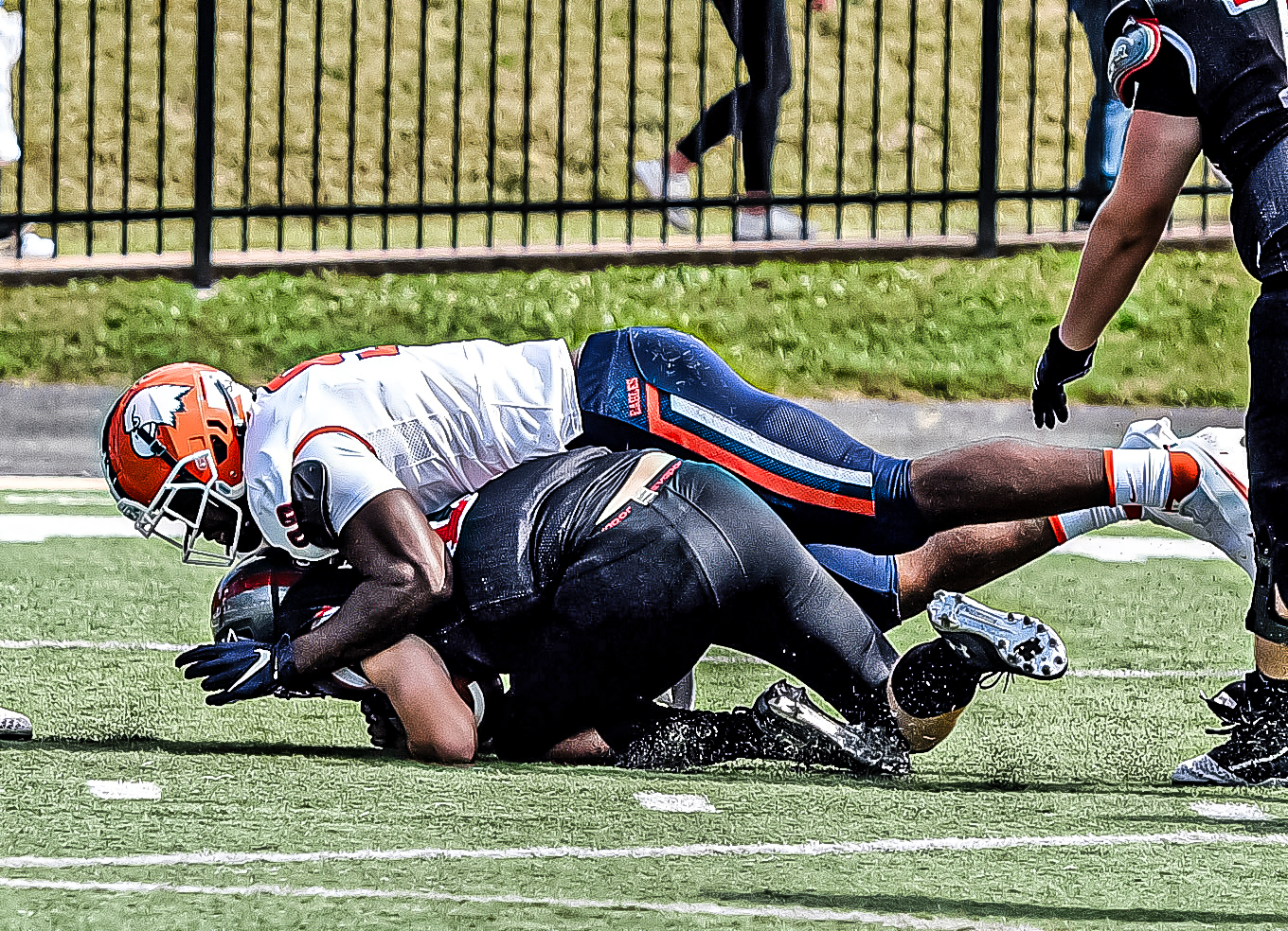 C-N coughs up four turnovers, Wise rolls in 33-7 decision