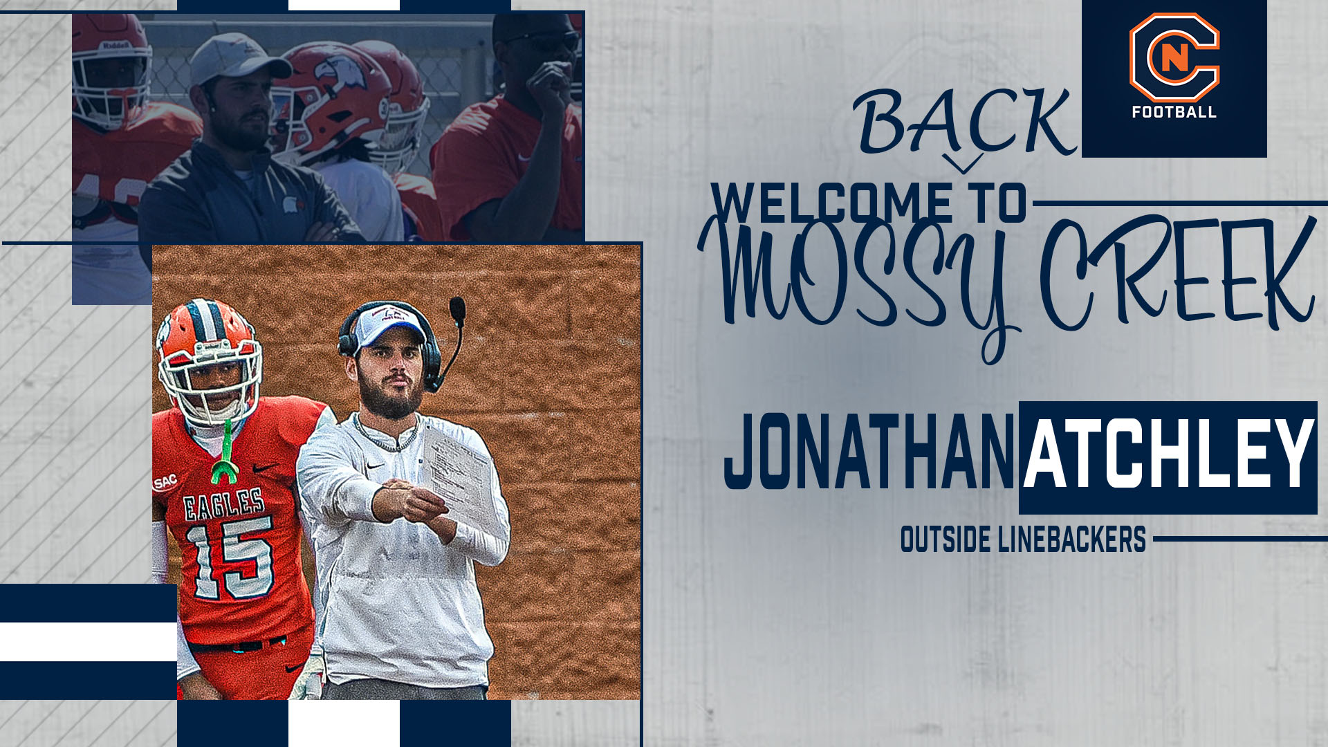Atchley returns to C-N coaching staff, Ingram finalizes positions