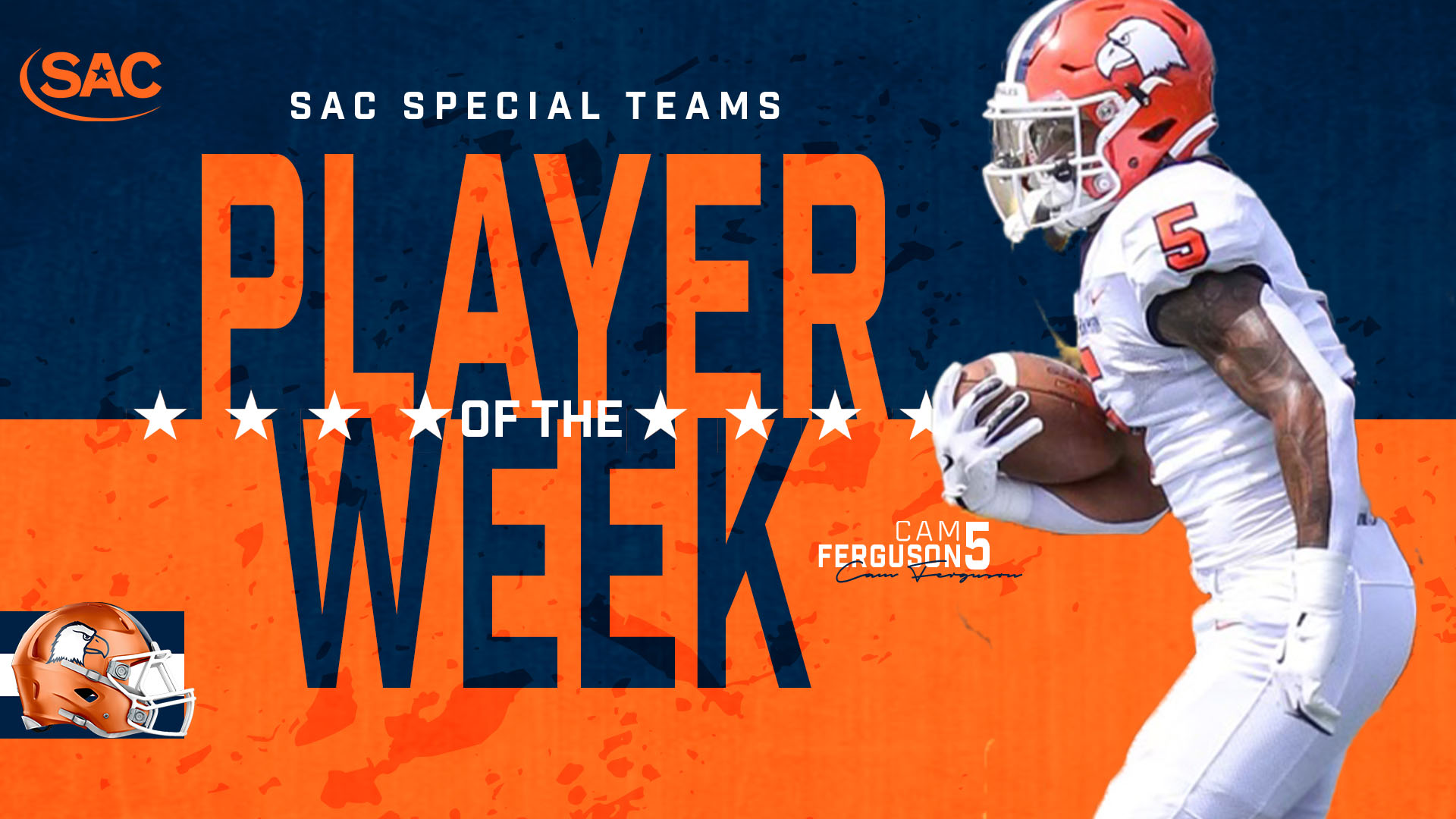 Ferguson logs WePlayed Sports SAC Special Teams Player of the Week honors