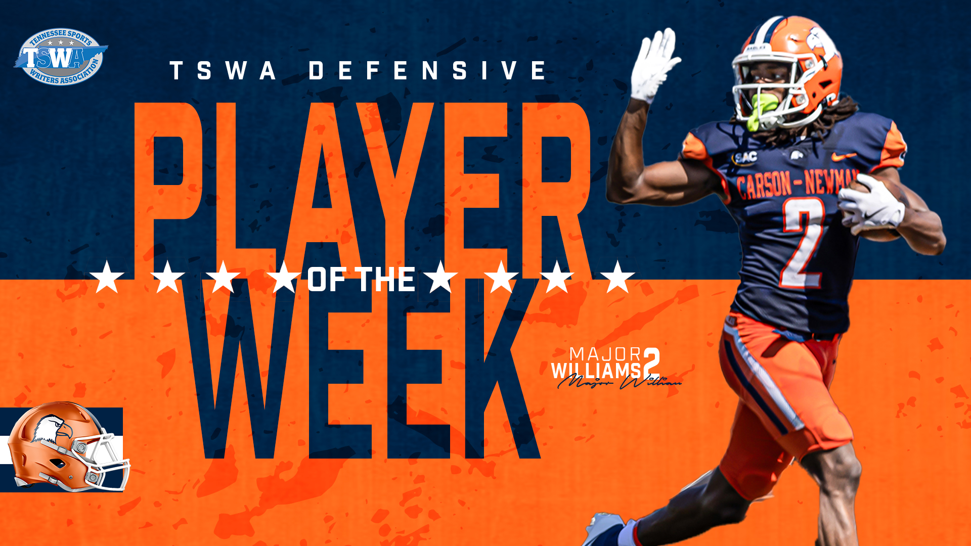 Williams named state defensive player of the week by TSWA