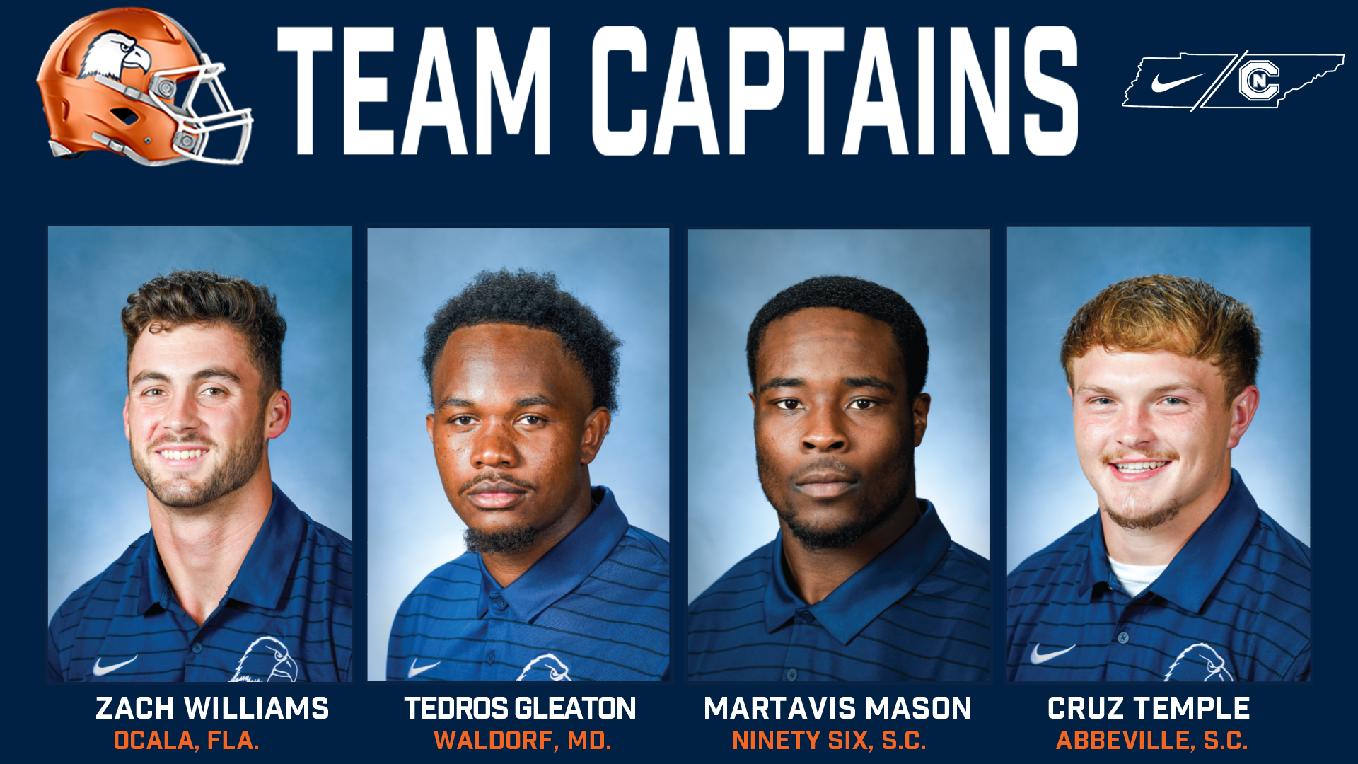 Ingram announces captains for 2025 season