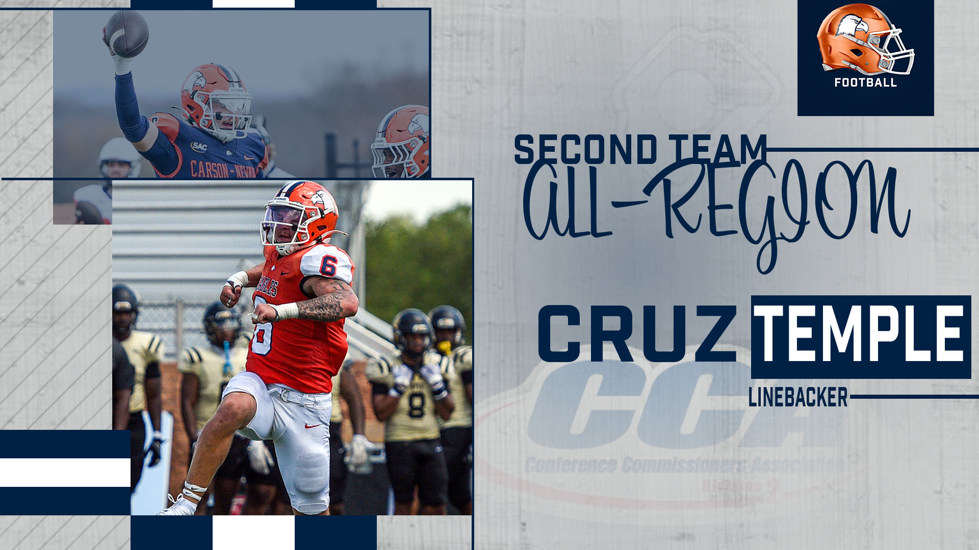 Temple, Williams log D2CCA All-Region honors
