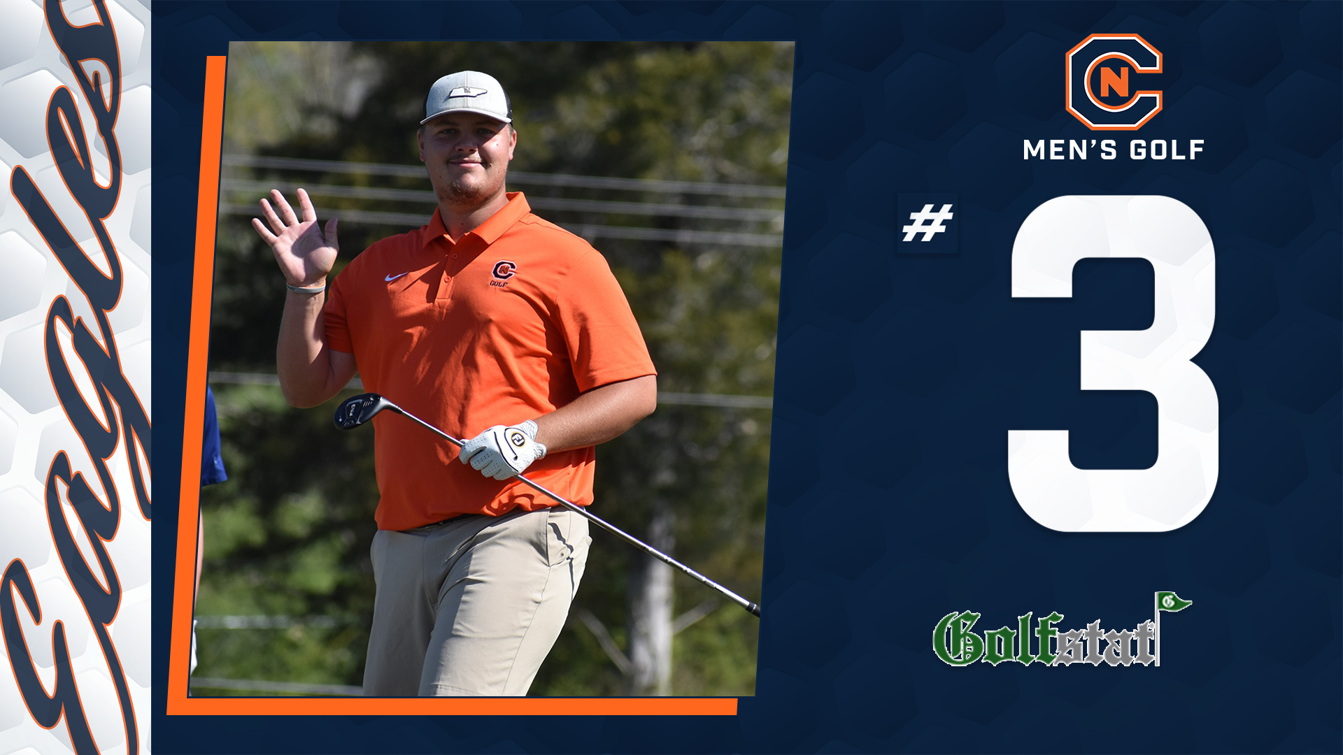 Men's golf up to third in Golfstat rankings