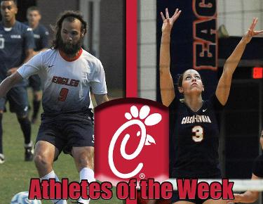 Skoda and Patton log Chick-Fil-A Athlete of the Week Accolades