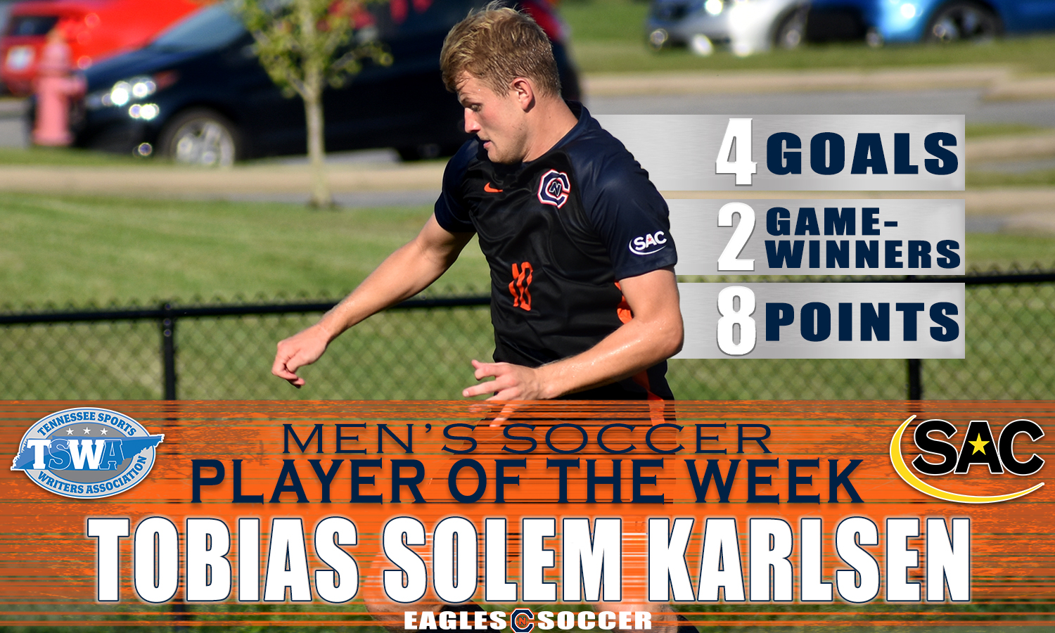 Karlsen presented&nbsp;pair of Player of the Week plaudits