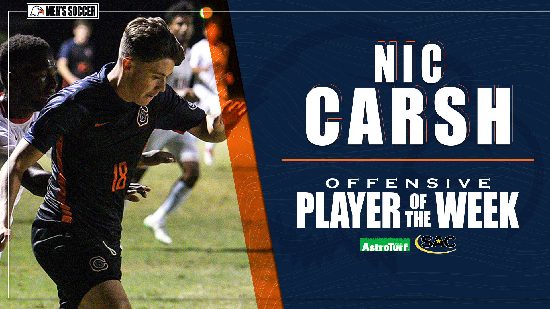 Carsh and Kaarsgaren sweep SAC weekly honors