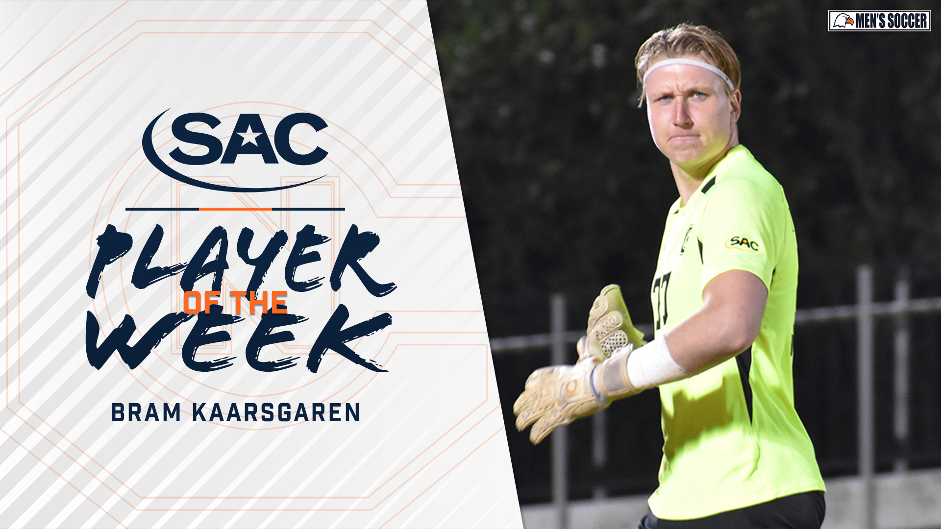 Kaarsgaren grabs SAC Defensive Player of the Week plaudit
