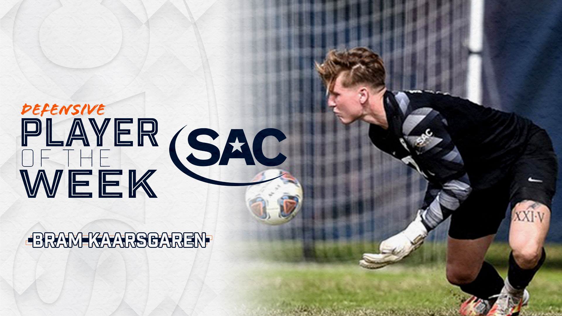 Kaarsgaren earns second SAC Defensive Player of the Week honors of the season
