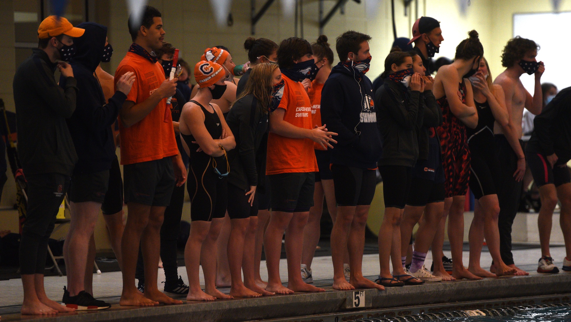 Eagles ranked fourth for men's and women's DII Swimming