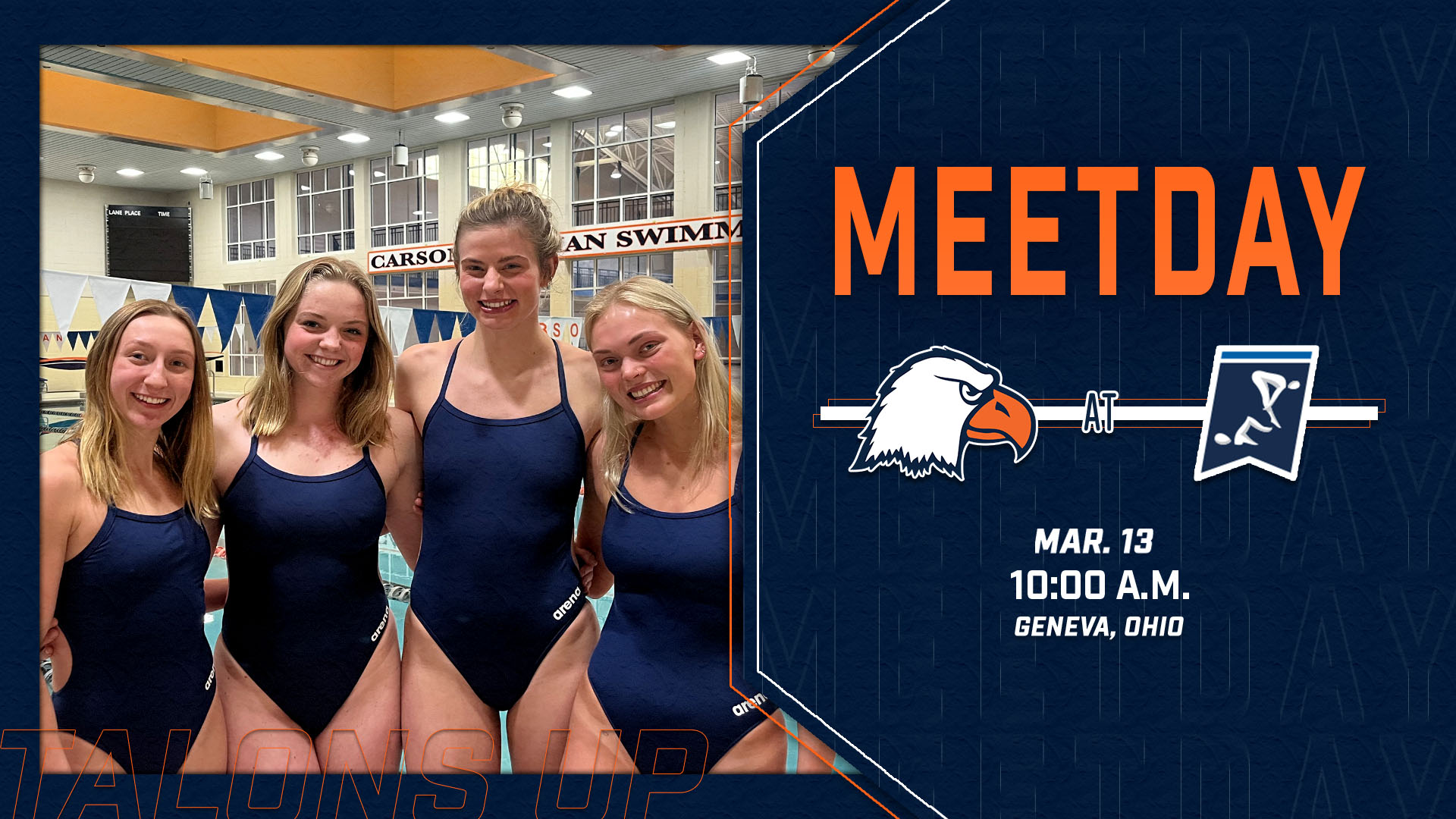 Eagles head to NCAA DII Swimming & Diving Championships