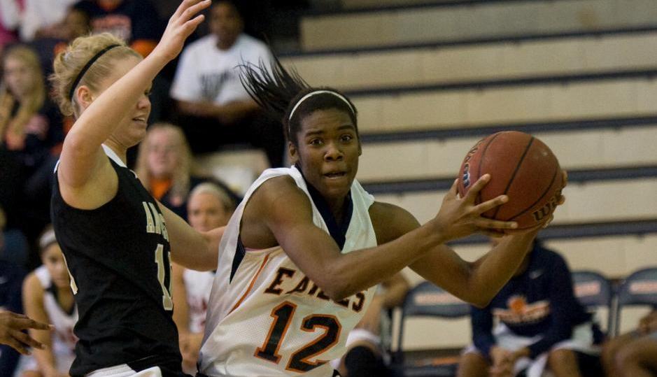 Second-half surge lifts Lady Eagles to 77-67 win at Lenoir-Rhyne in SAC Tournament