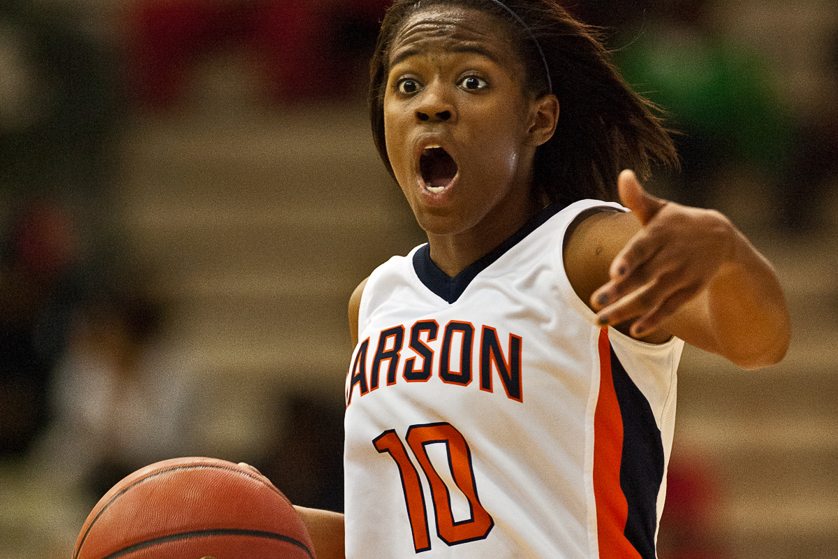 Lady Eagles soar over Lady Saints 63-46