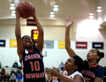 McLaughlin's Triple-Double Sends C-N Past Tusculum 88-72