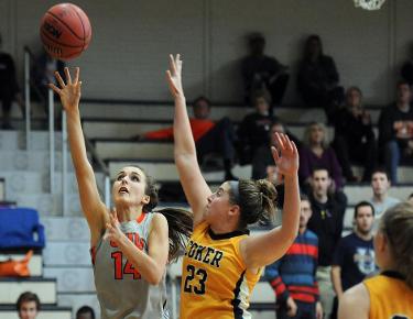 Lady Eagles welcome Lions to Holt Fieldhouse for SAC tilt