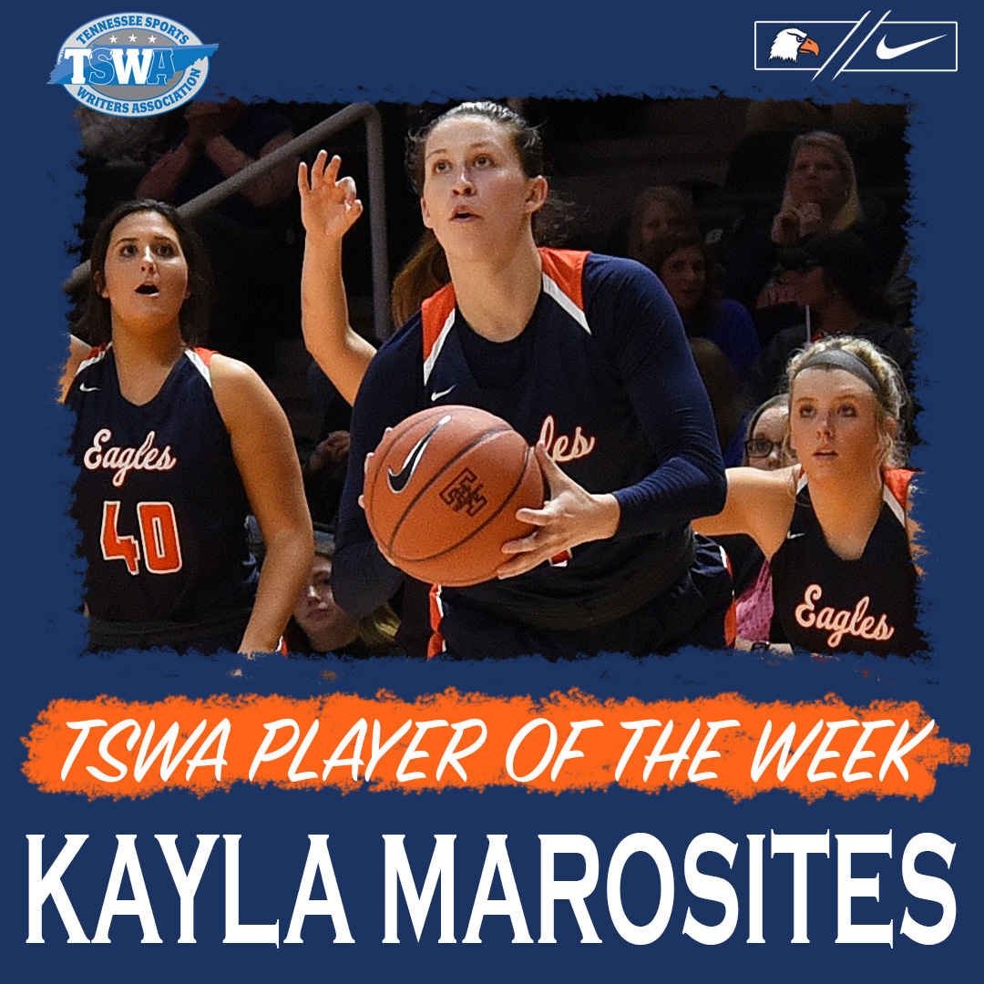 Marosites sweeps weekly honors adding TSWA nod