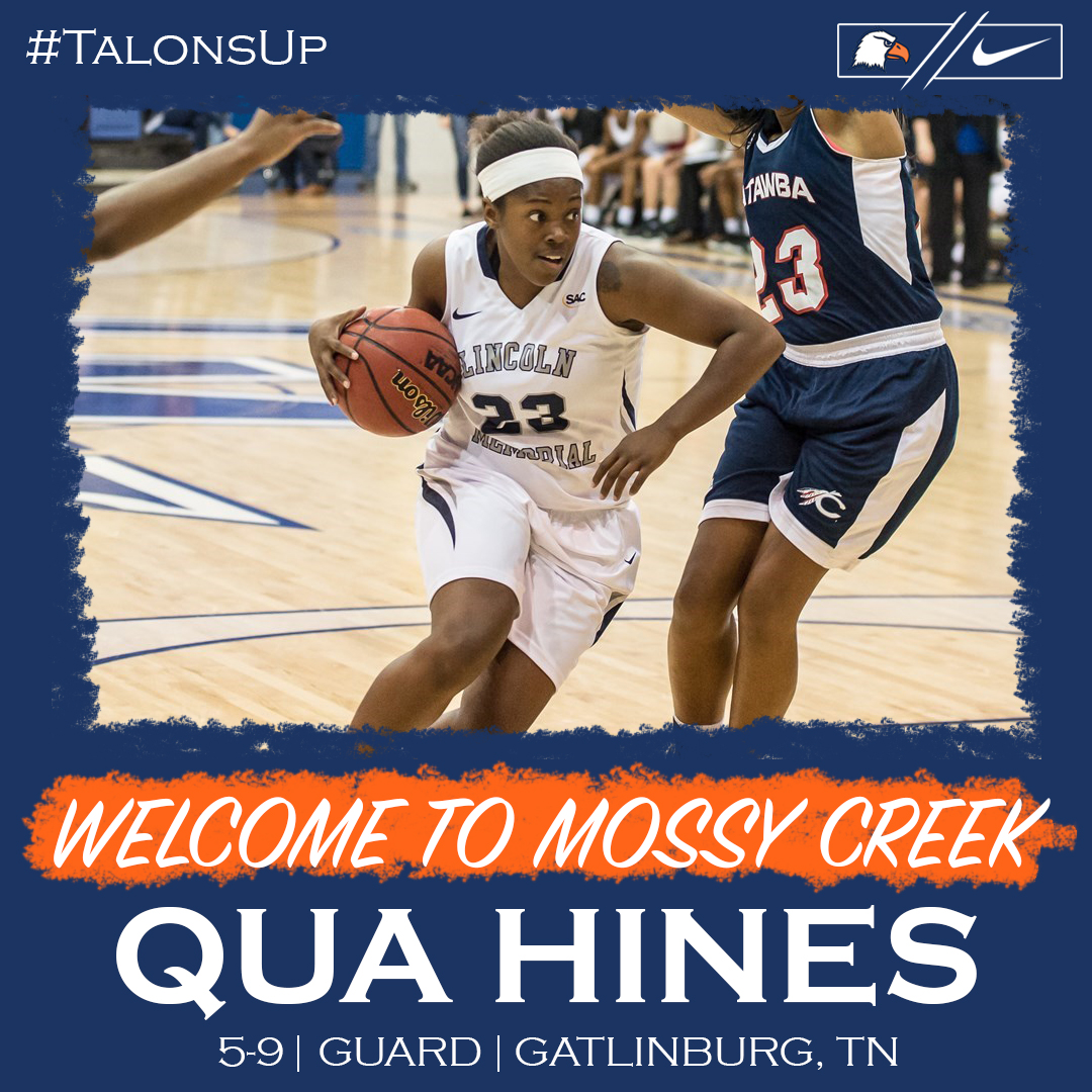 Mincey adds LMU transfer Qua Hines to Mossy Creek