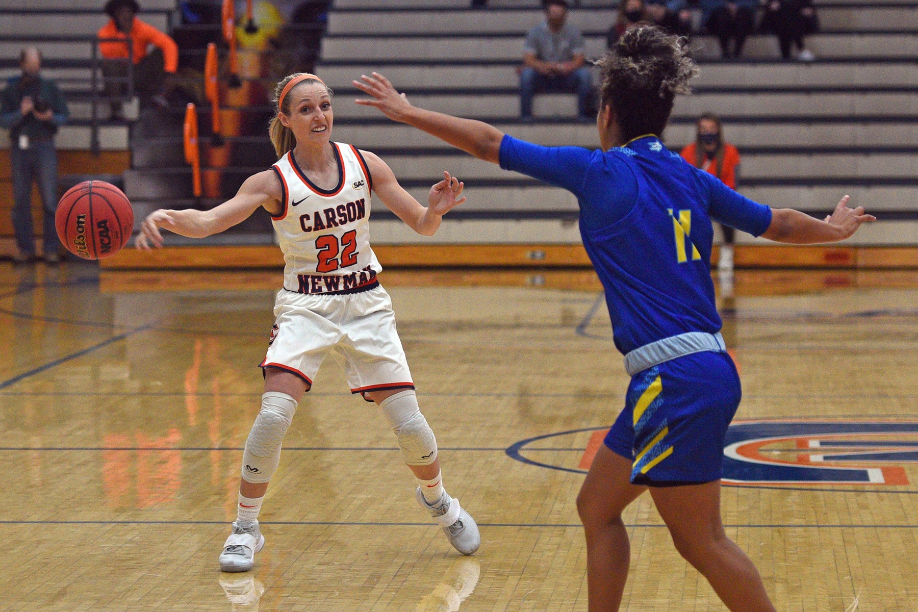 Limestone&rsquo;s fourth-quarter burst ends No. 11 C-N&rsquo;s streak