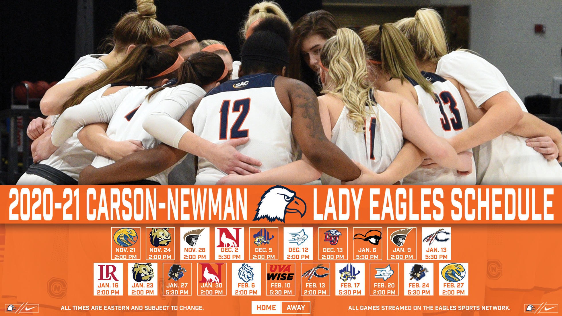Lady Eagles drop 2020-21 basketball schedule