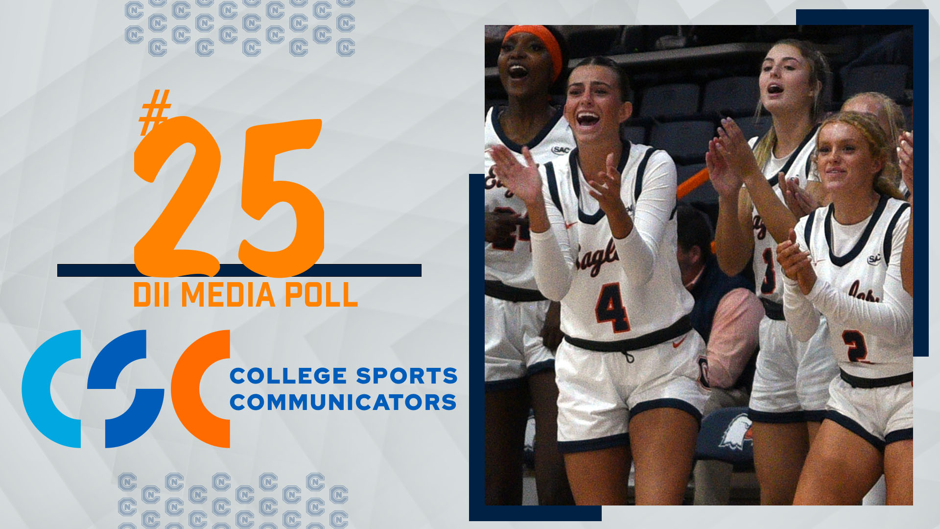 Lady Eagles 25th in media poll