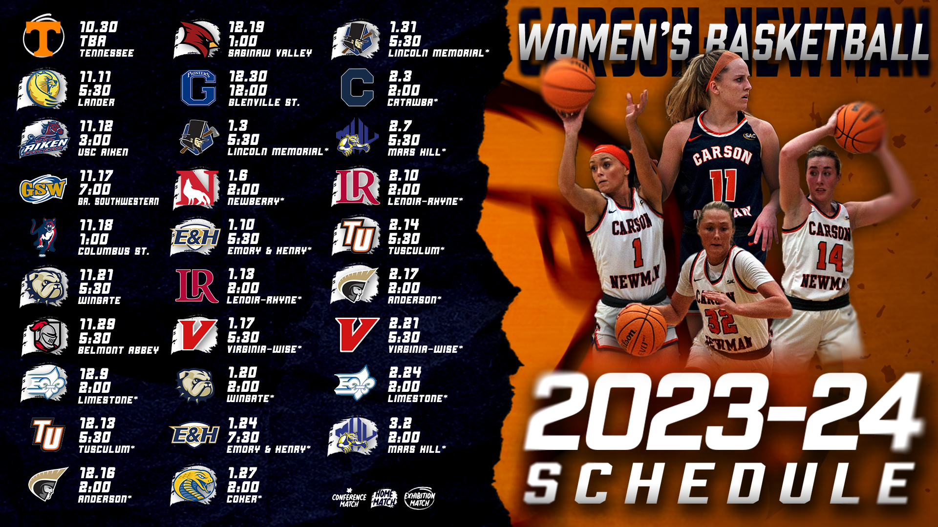 Mincey unveils challenging, home-heavy 2023-24 schedule