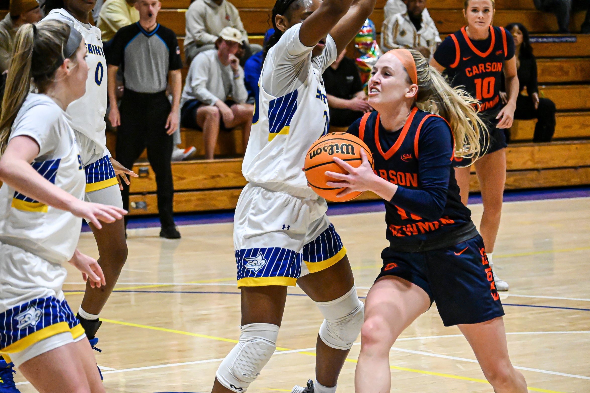 Late three-pointer lifts Limestone past C-N, 77-75