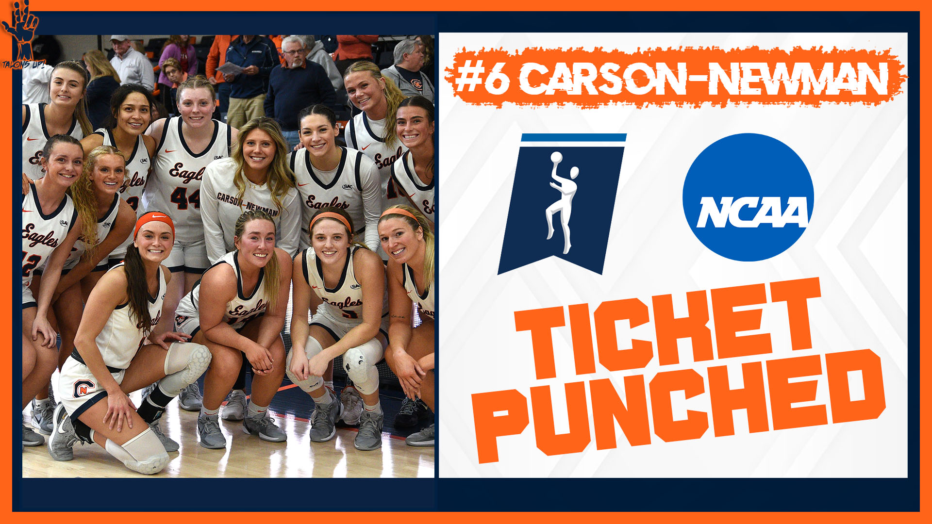 TICKET PUNCHED! Lady Eagles earn NCAA Tournament bid as the sixth seed