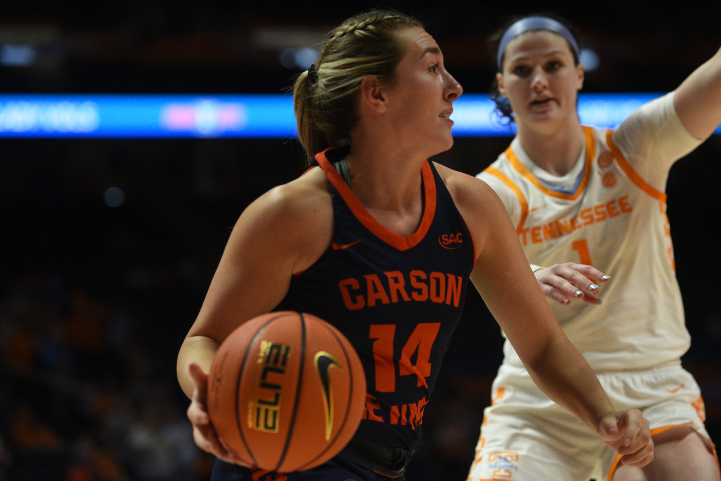 C-N Falls in Fast-Paced Exhibition Matchup Against Tennessee