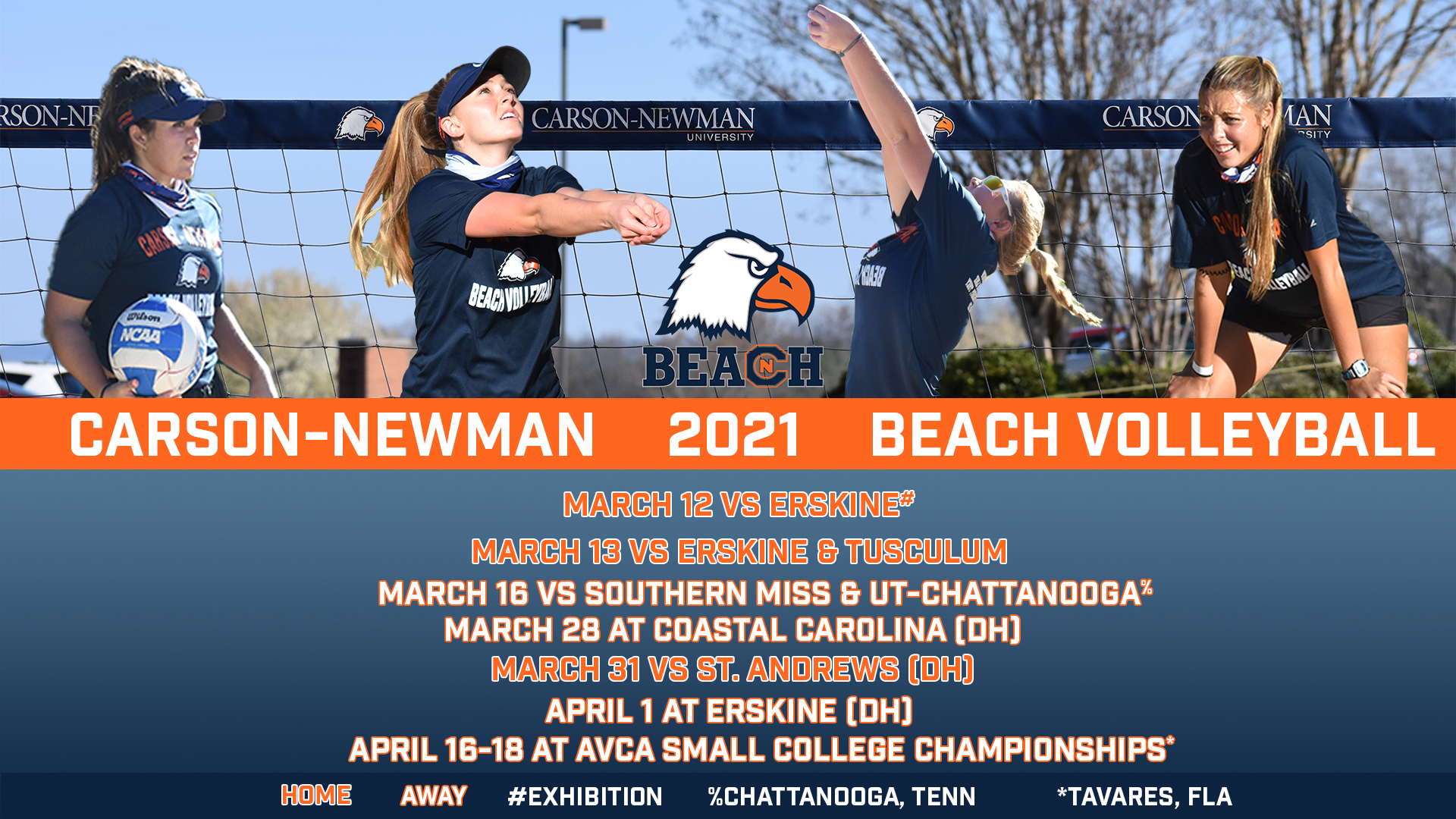 Beach Volleyball Announces 2021 Schedule