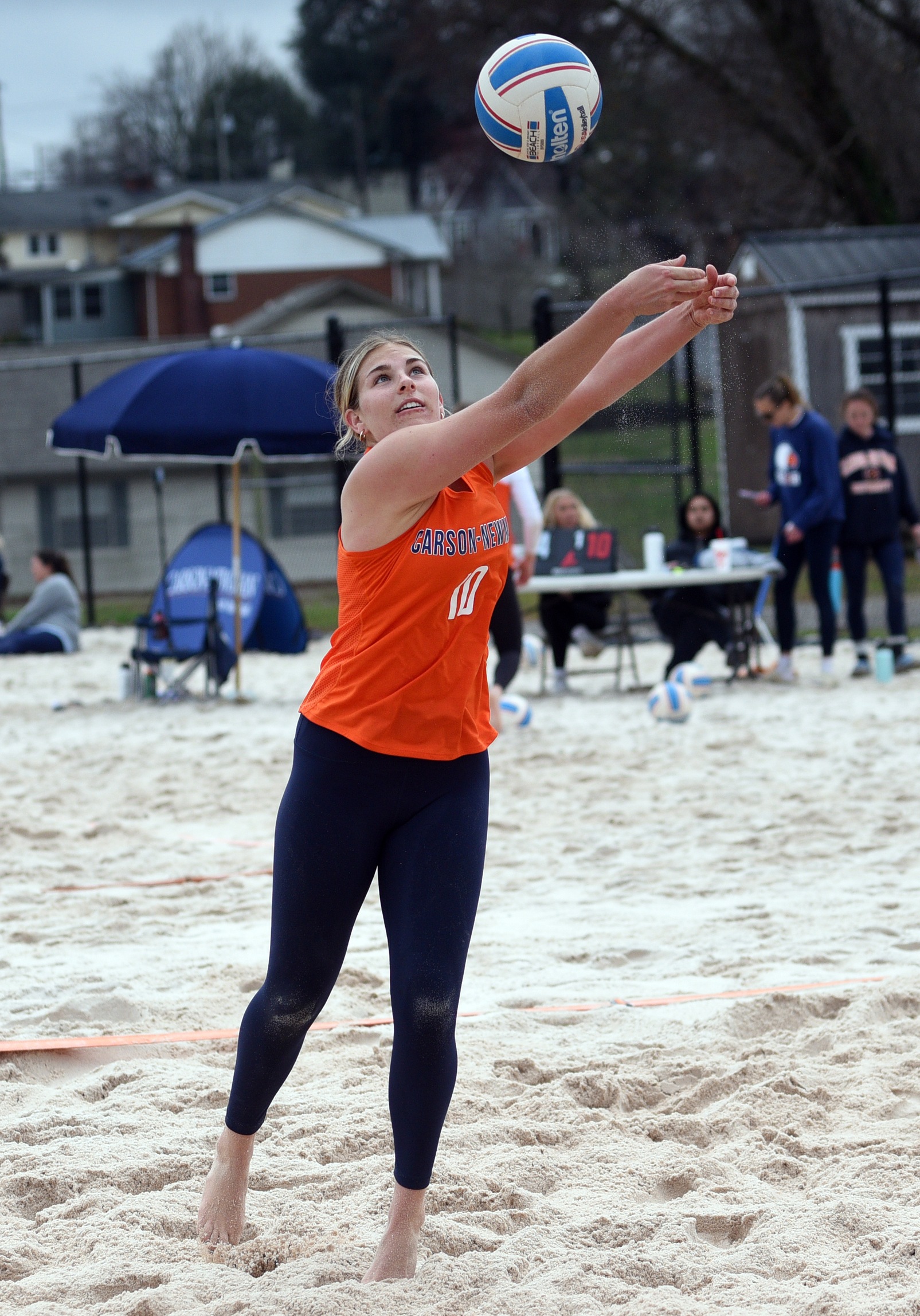 Eagles sweep the panthers, but match 2 postponed due to weather
