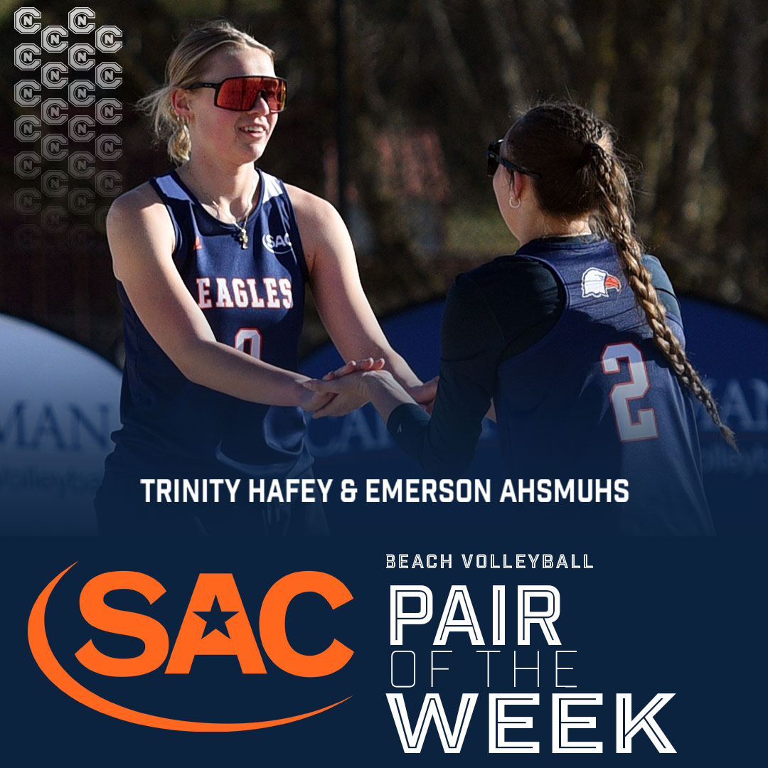 Ahsmuhs and Hafey named SAC Pair of the Week