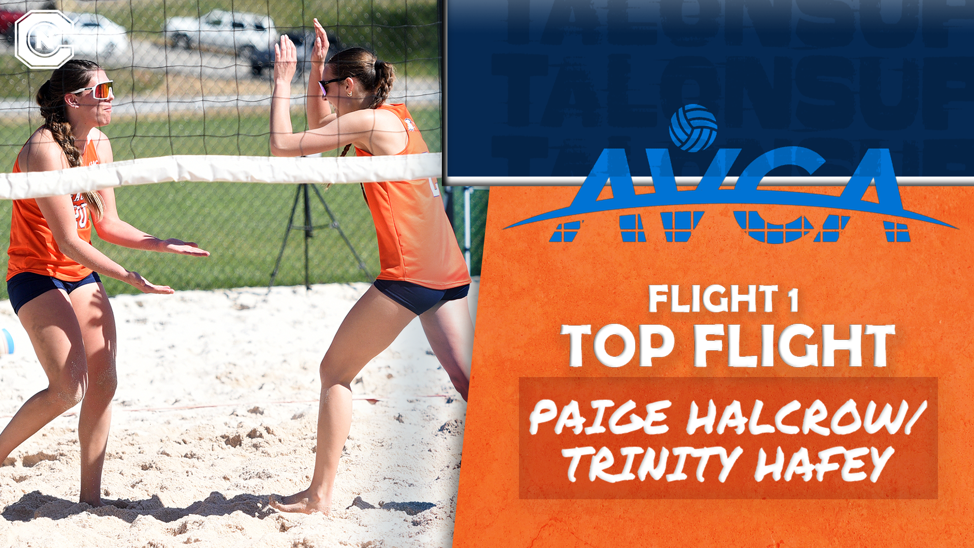Carson-Newman Beach Volleyball Goes 5-for-5 in AVCA Top Flight Awards
