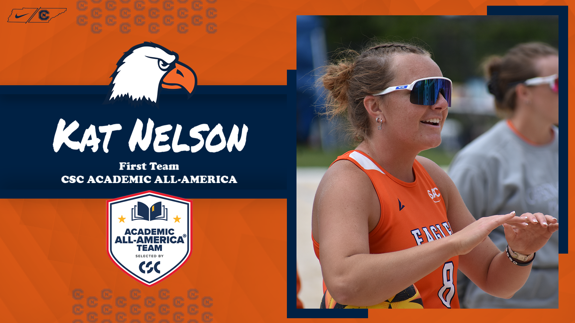 Nelson Named CSC First Team Academic All-American