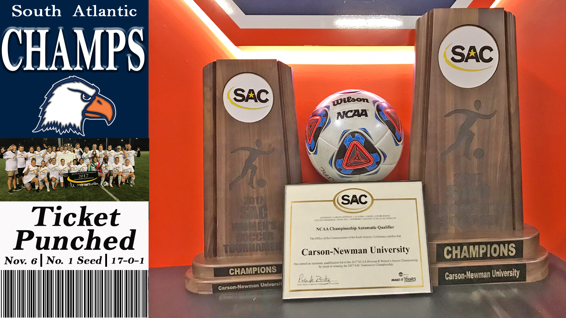 Eagles soar to top seed in Southeast Region