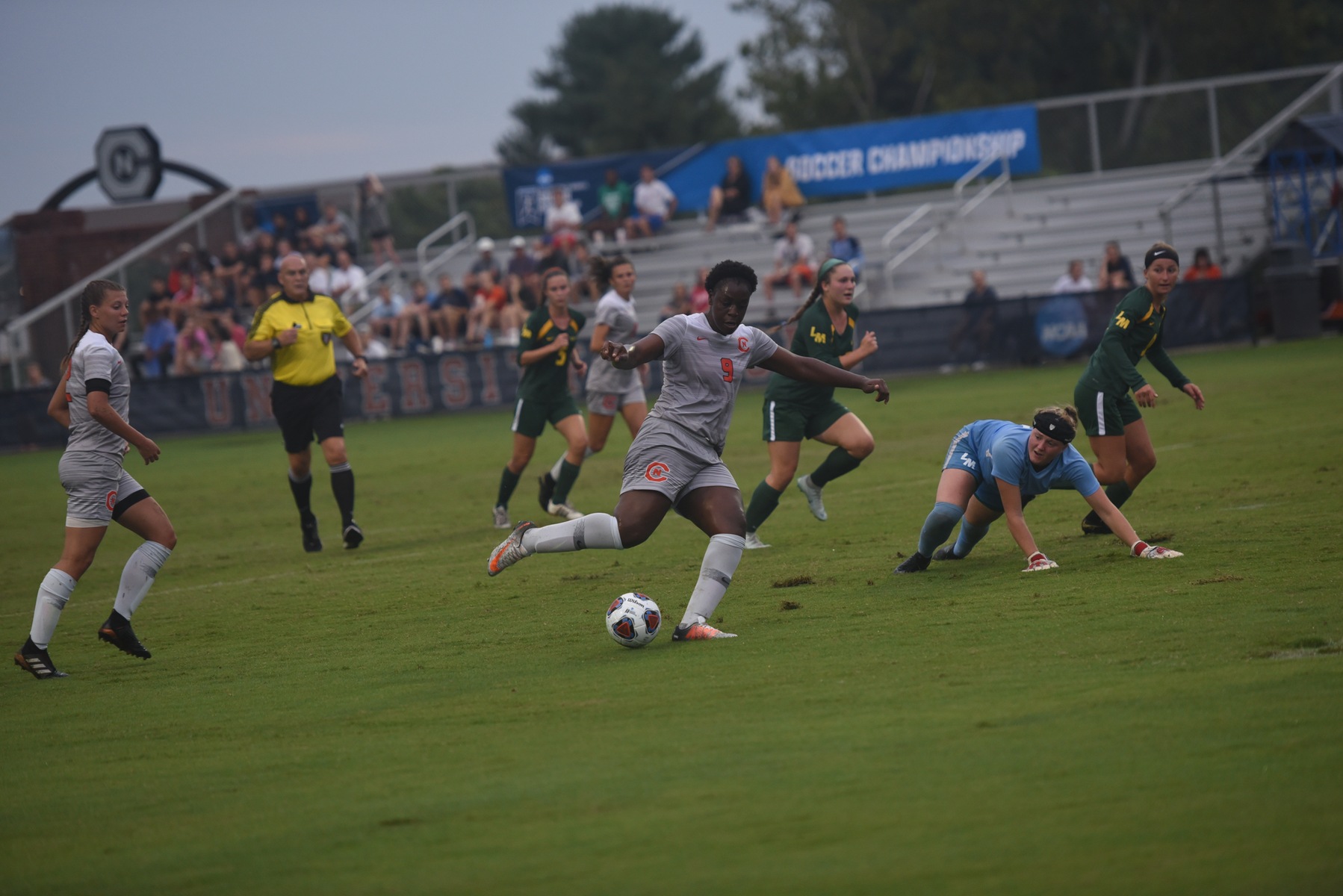 Eagles exhaust Bobcats in home opener