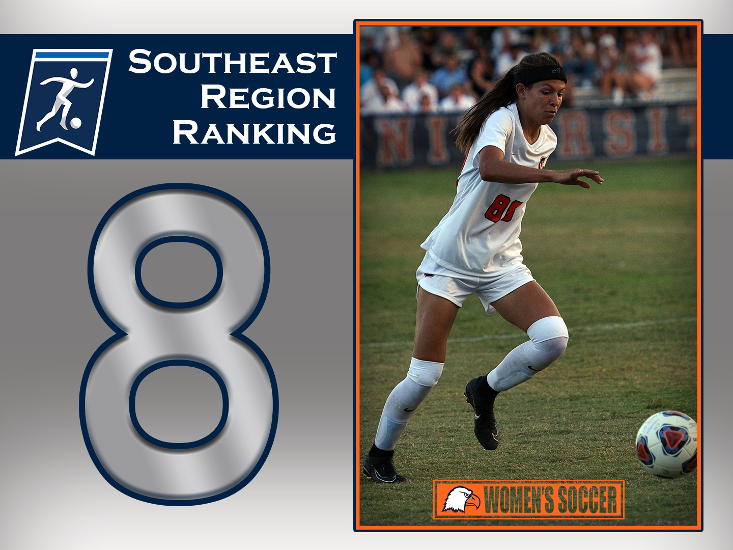 Eagles start NCAA Southeast region rankings off in eighth