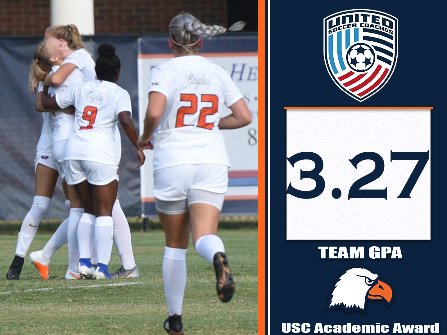 Eagles earn USC Academic Award for a fourth-consecutive season