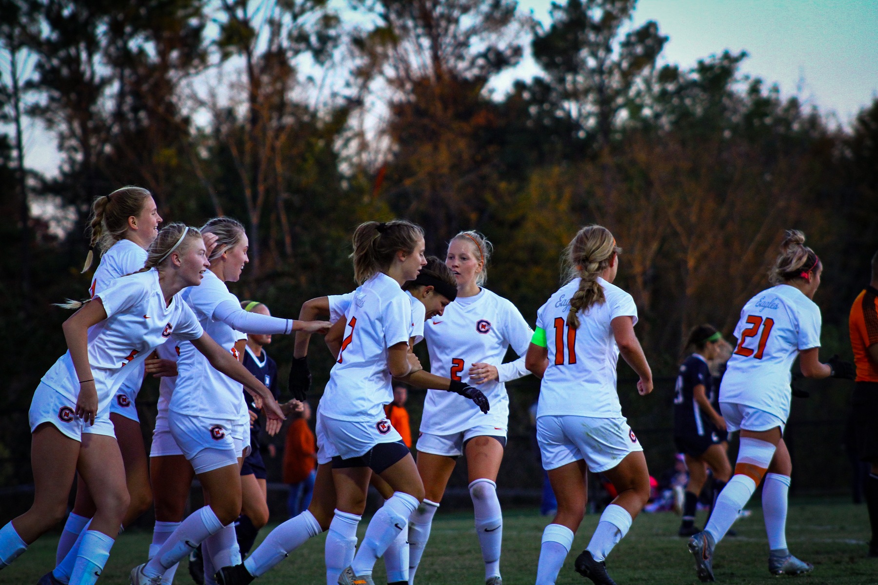 Quintet of Eagles capture All-South Atlantic Conference accolades
