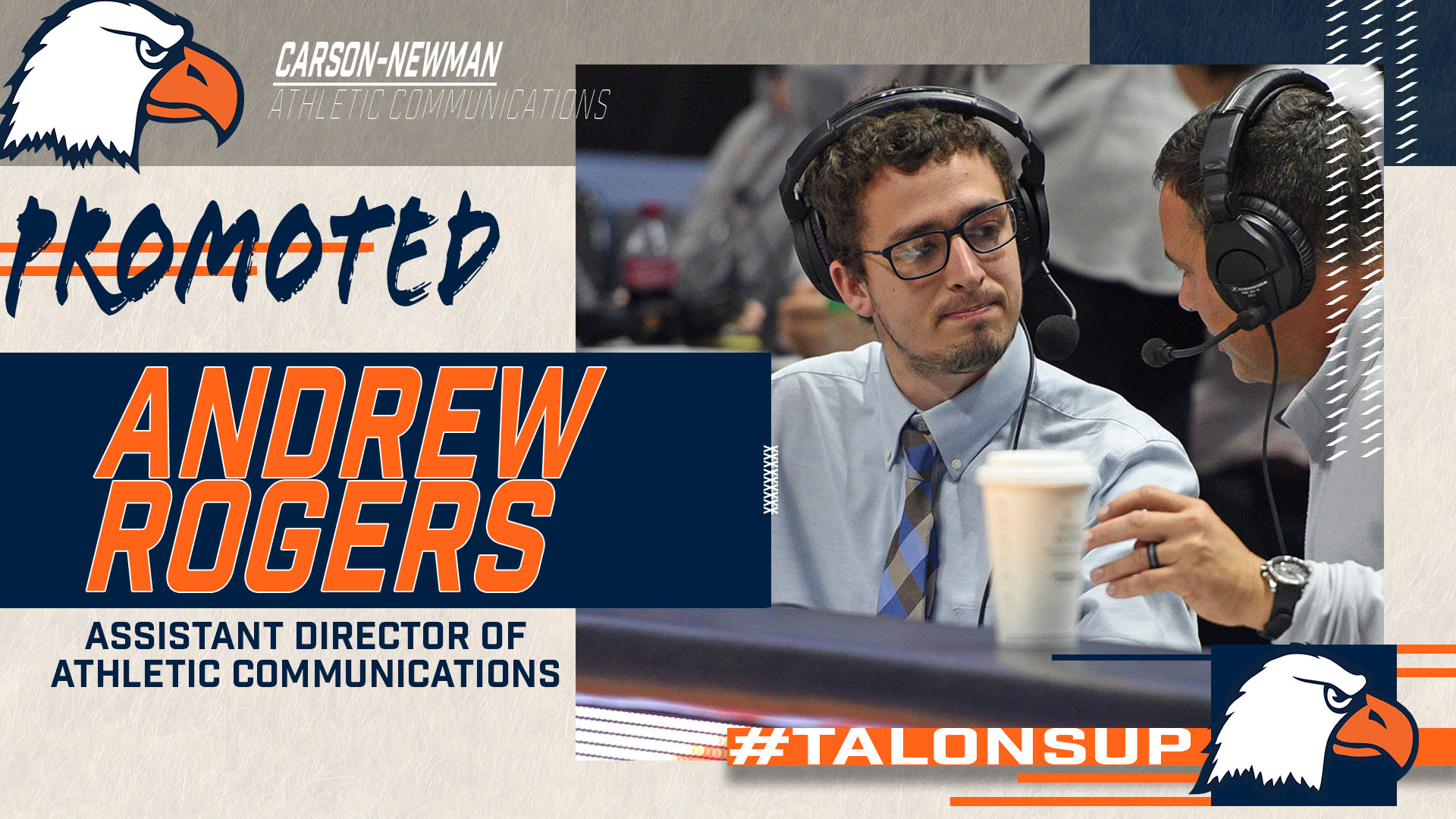 Cavalier finalizes athletic communications staff