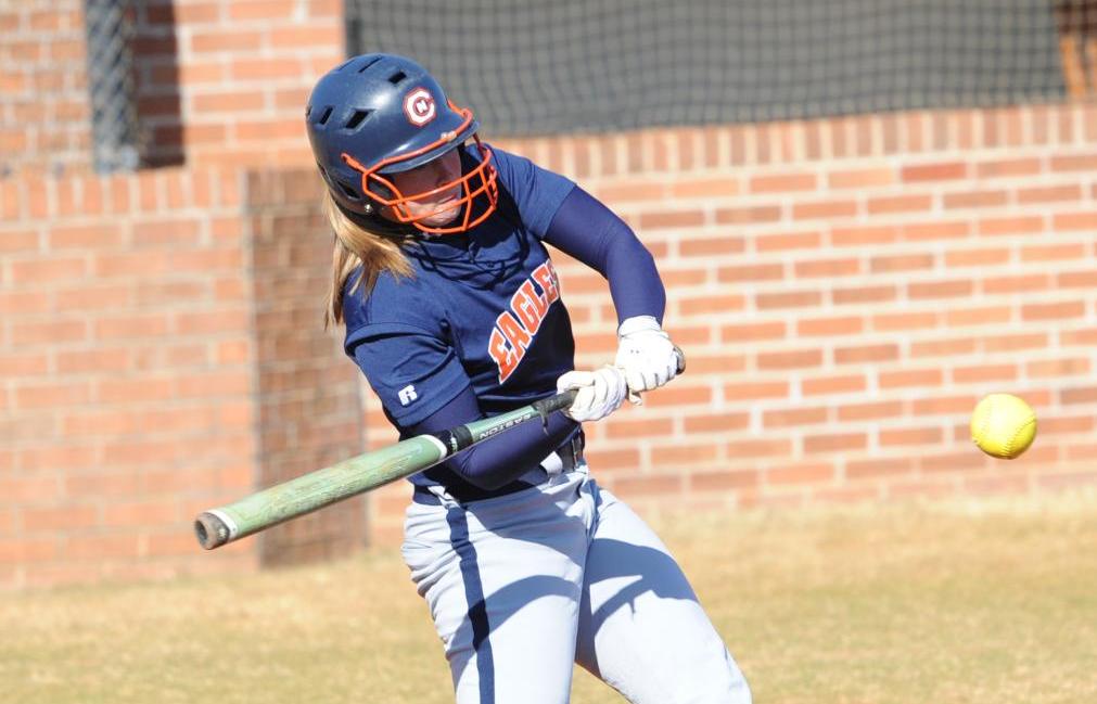 Lady Eagles sweep Pfeiffer, 7-1 and 8-0