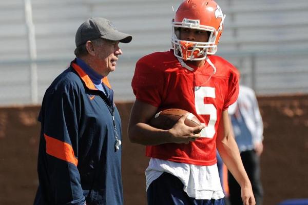 Sparks, Eagles open spring practice as QB battle starts anew