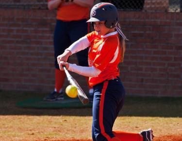 Eagles lose pair of one-run games to Georgia College