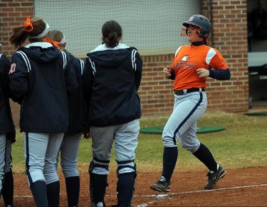 Kelley ties school record for total bases as C-N sweeps LMC on opening day