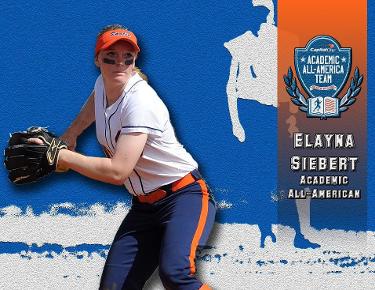 Softball's Siebert grabs Academic All-America honor