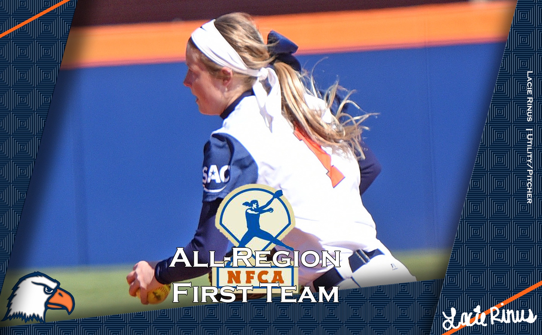 Rinus, Fiessinger snag NFCA All-Region accolades