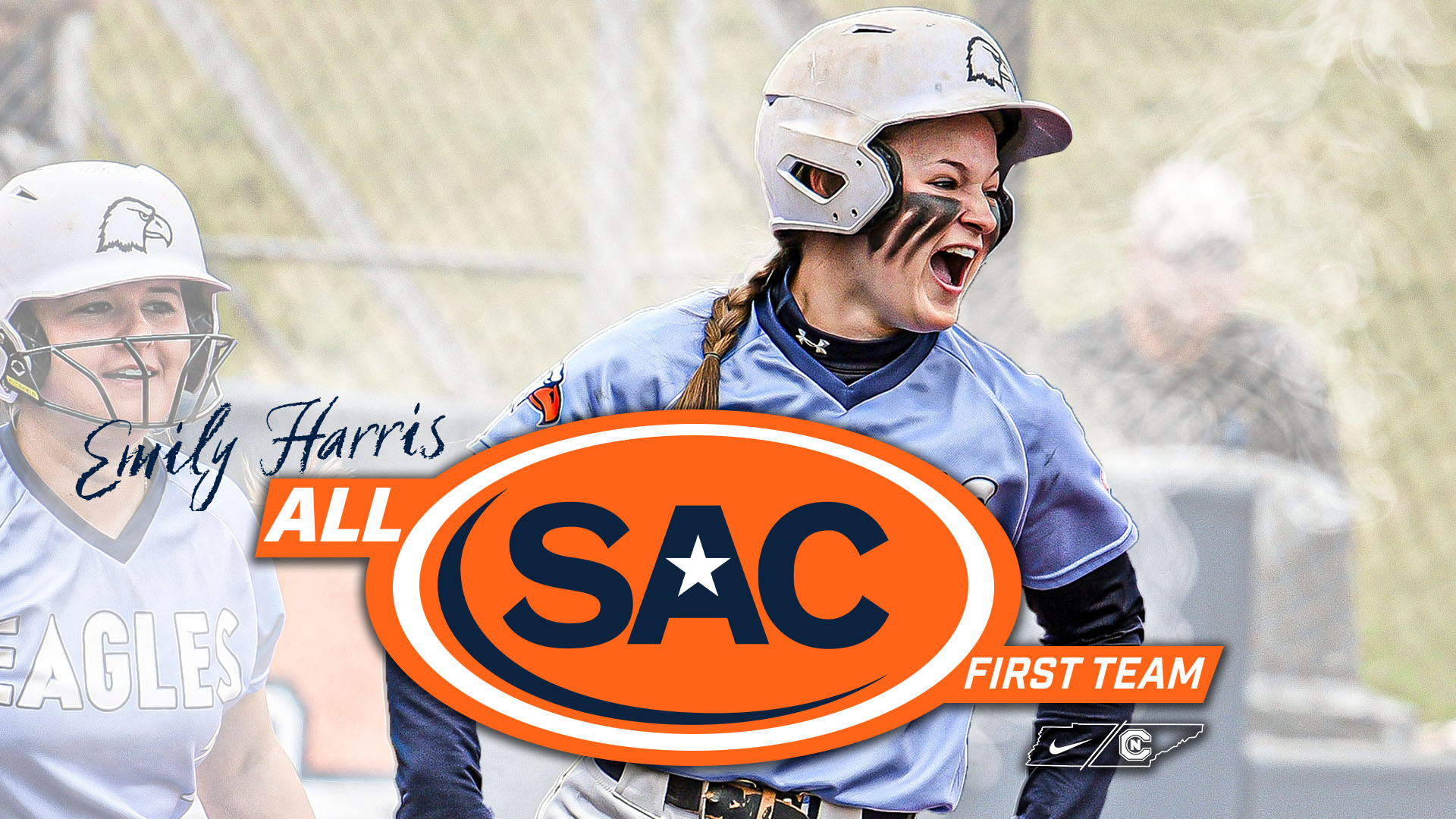 Seven Eagles recognized with All-SAC laurels