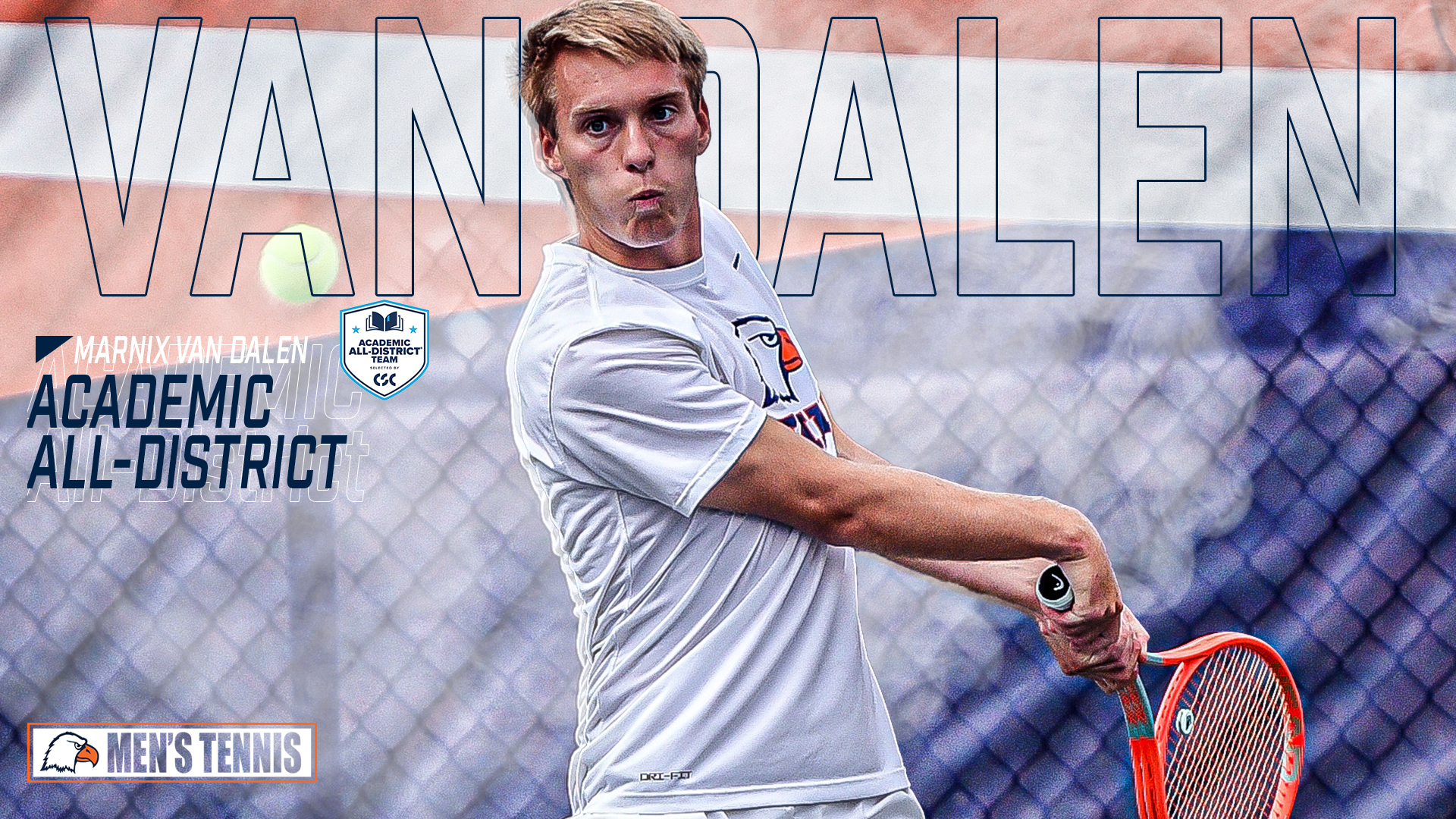 Van Dalen logs Academic All-District accolade